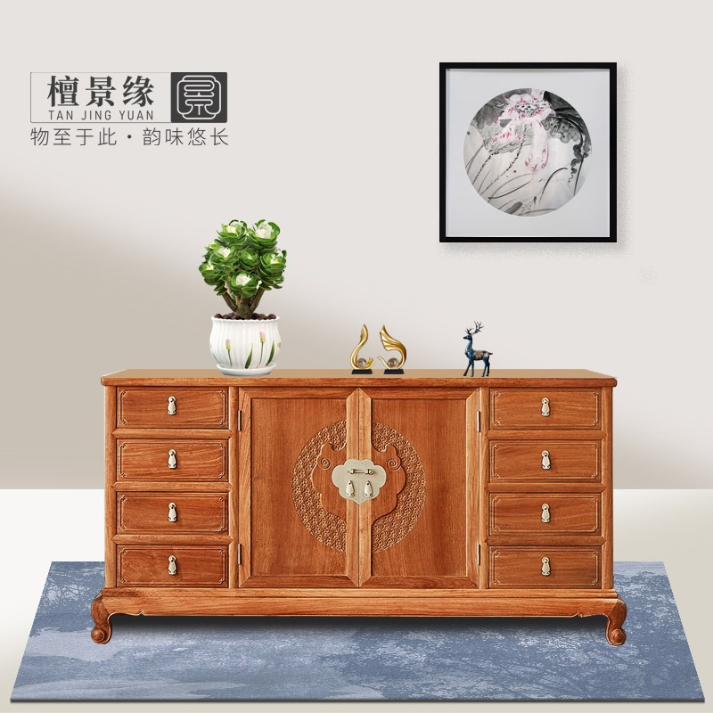 紅木餐邊柜 紅木餐邊柜